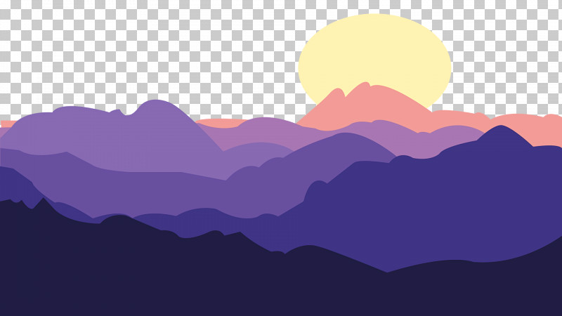 Sky Mountain Sunset Hill Mountain Range PNG, Clipart, Hill, Landscape, Mountain, Mountain Range, Nature Free PNG Download