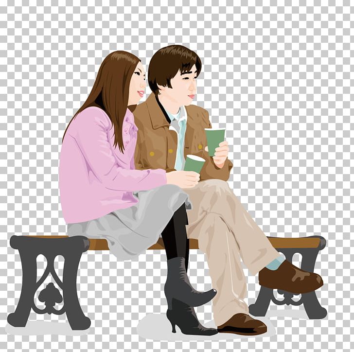 Cartoon Illustration PNG, Clipart, Business, Comics, Conversation, Couple, Couples Free PNG Download