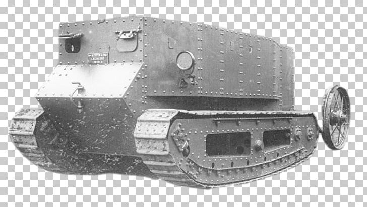 First World War Tank A7V Little Willie PNG, Clipart, A7v, Automotive Exterior, Black And White, British Heavy Tanks Of World War I, Churchill Tank Free PNG Download