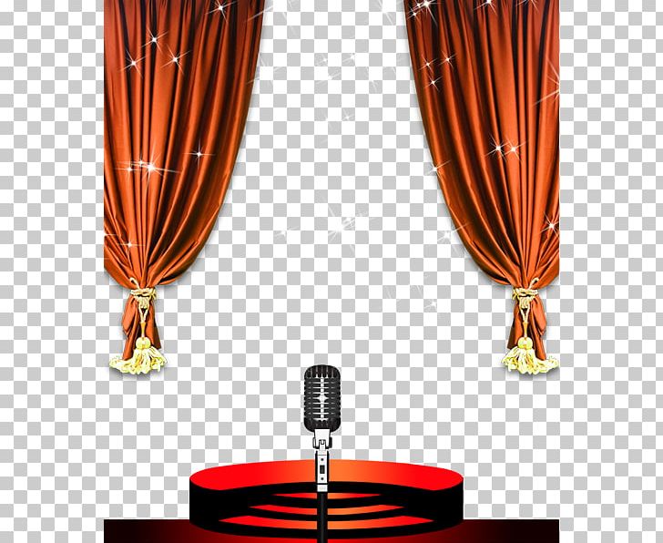 Microphone Stage PNG, Clipart, Button, Curtain, Dance, Drapes, Drinkware Free PNG Download