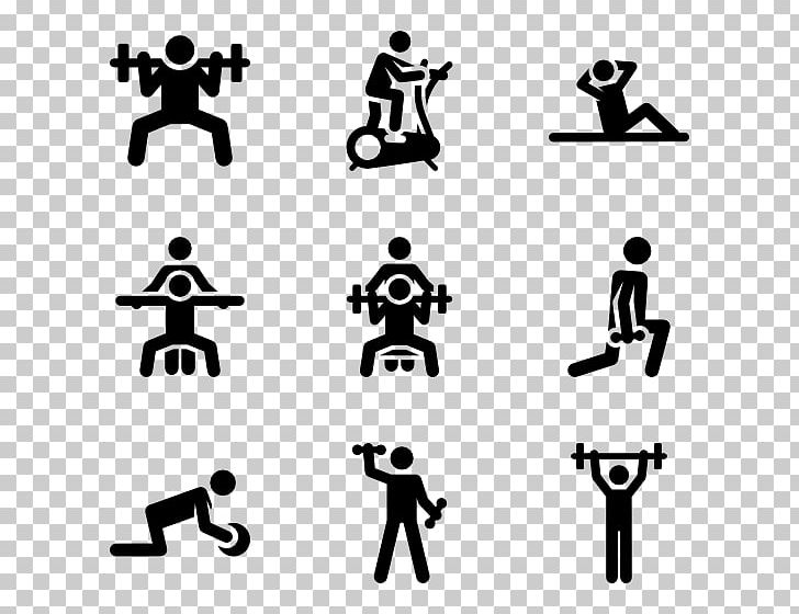Physical Exercise Fitness Centre Computer Icons Personal Trainer PNG, Clipart, Aerobic Exercise, Aerobics, Area, Black, Black And White Free PNG Download