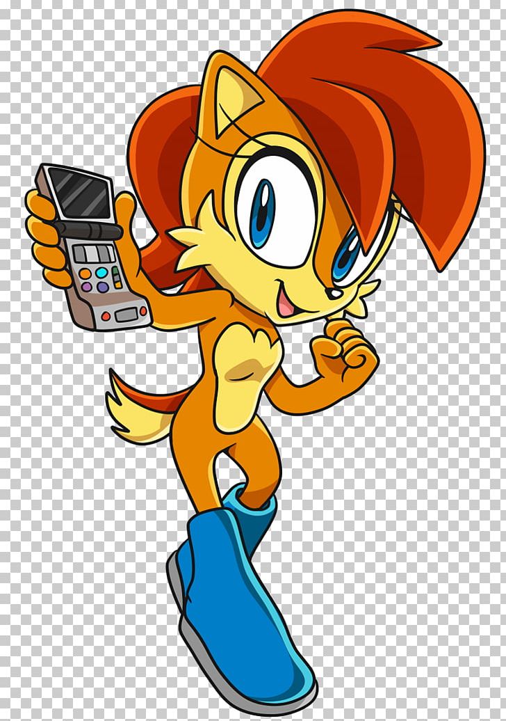 Princess Sally Acorn Tails Sonic The Hedgehog Sega PNG, Clipart, Art ...