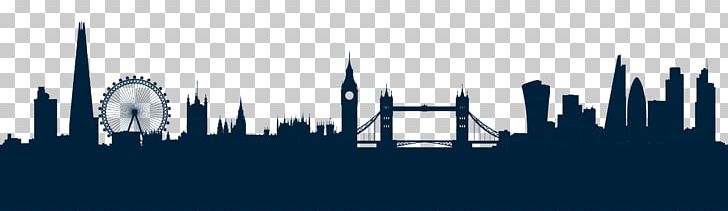 Skyline Silhouette City Of London Palace Of Westminster PNG, Clipart, Black And White, City, City Of London, Computer Wallpaper, Daytime Free PNG Download