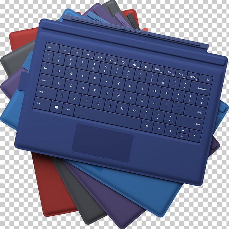 Surface Pro 3 Computer Keyboard Laptop Surface Pro 4 PNG, Clipart, Blue, Cobalt Blue, Computer, Computer, Computer Keyboard Free PNG Download