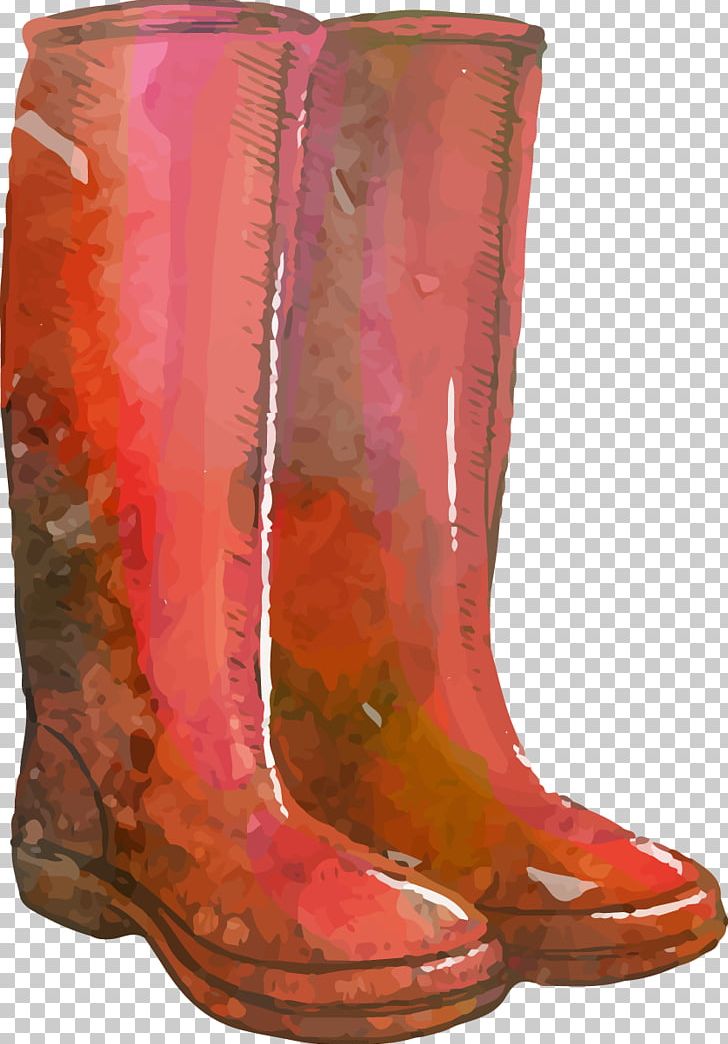Watercolor Painting Brown Accessories PNG, Clipart, Accessories, Boot, Boots Vector, Brown, Encapsulated Postscript Free PNG Download