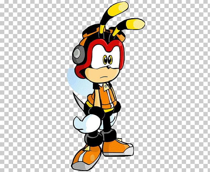 Charmy Bee Espio The Chameleon Knuckles' Chaotix Sonic Heroes PNG, Clipart, Artwork, Beak, Bee, Cartoon, Chaotix Detective Agency Free PNG Download