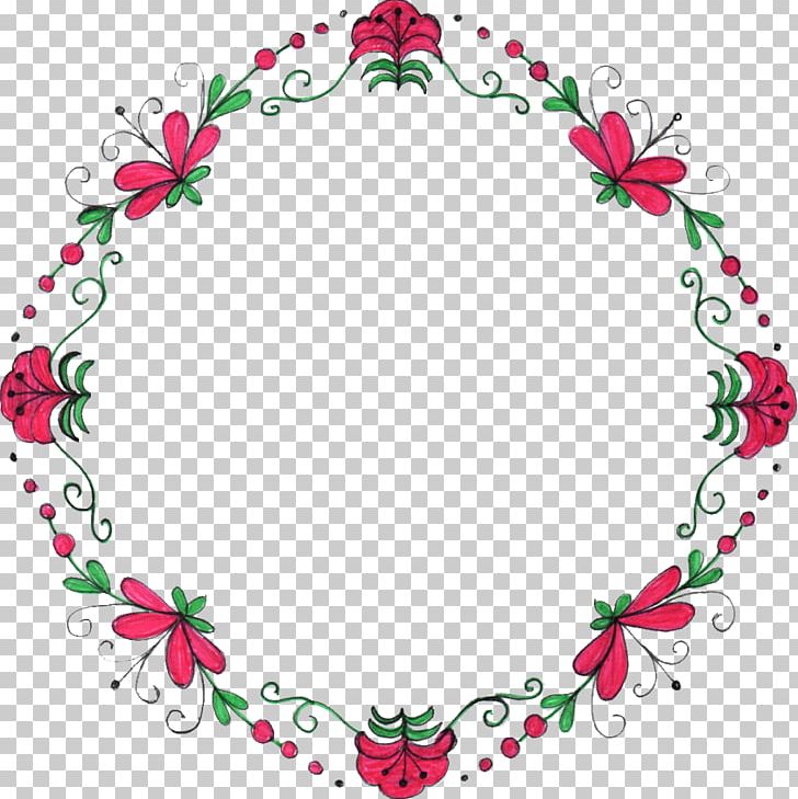 Flower Circle Drawing PNG, Clipart, Artificial Flower, Artwork, Body Jewelry, Branch, Christmas Decoration Free PNG Download