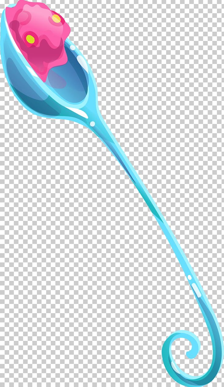 Ice Cream Spoon Ladle PNG, Clipart, Aqua, Blue, Cartoon, Cream, Crystal Free PNG Download