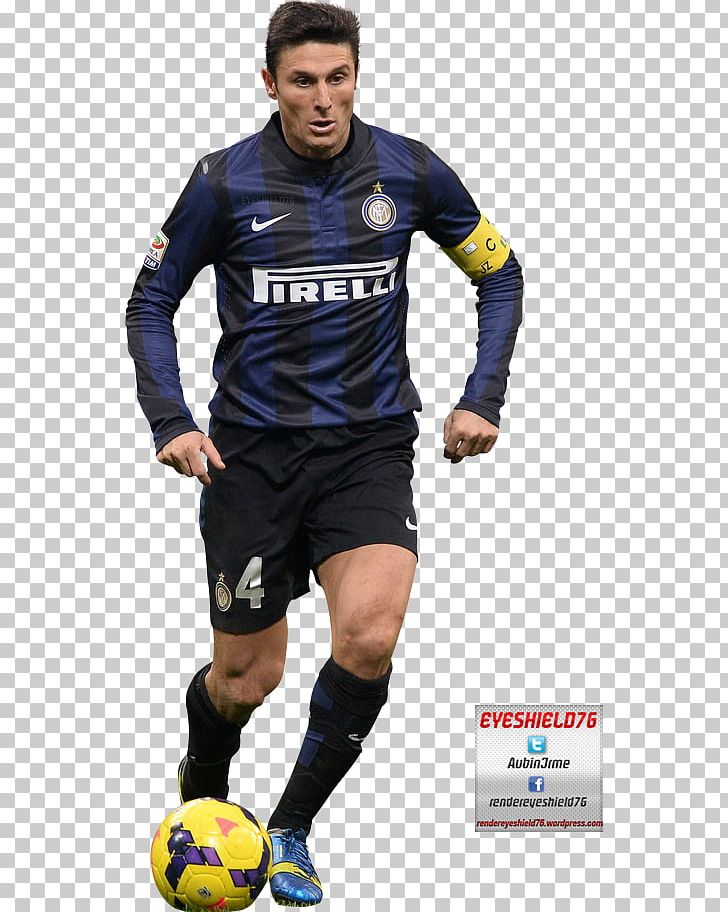 Javier Zanetti Inter Milan Argentina National Football Team Jersey Rendering PNG, Clipart, Argentina National Football Team, Ball, Clothing, Football, Football Player Free PNG Download