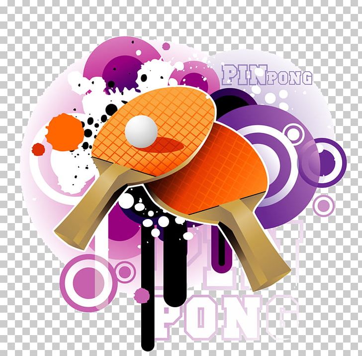 Pong Table Tennis Sport Illustration PNG, Clipart, Ball, Cartoon, Decorative, Decorative Pattern, Graphic Design Free PNG Download