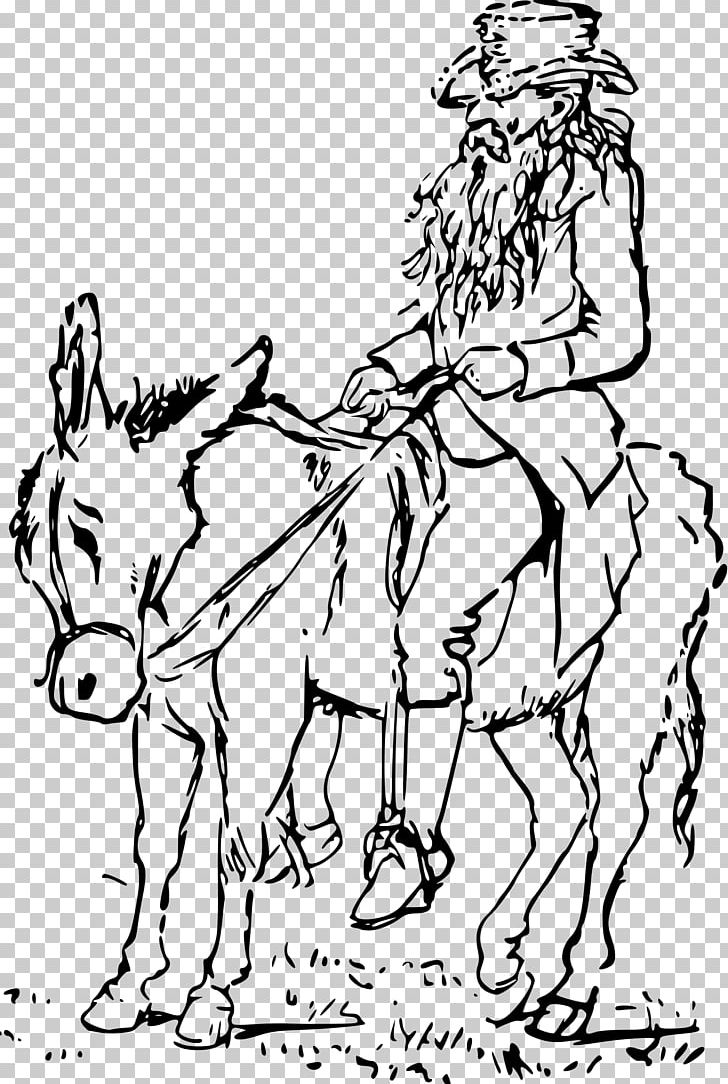 Drawing Donkey Horse PNG, Clipart, Animals, Art, Black And White, Bridle, Cartoon Free PNG Download