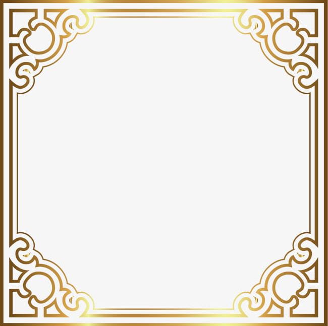 Luxury Gold Border PNG, Clipart, Arc, Atmosphere, Block, Border Clipart, Frame Free PNG Download