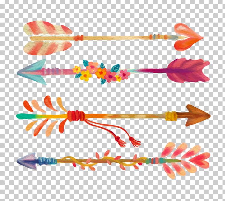 Watercolor Painting Drawing PNG, Clipart, Abstract Art, Arrow, Arrows, Art, Bow Free PNG Download