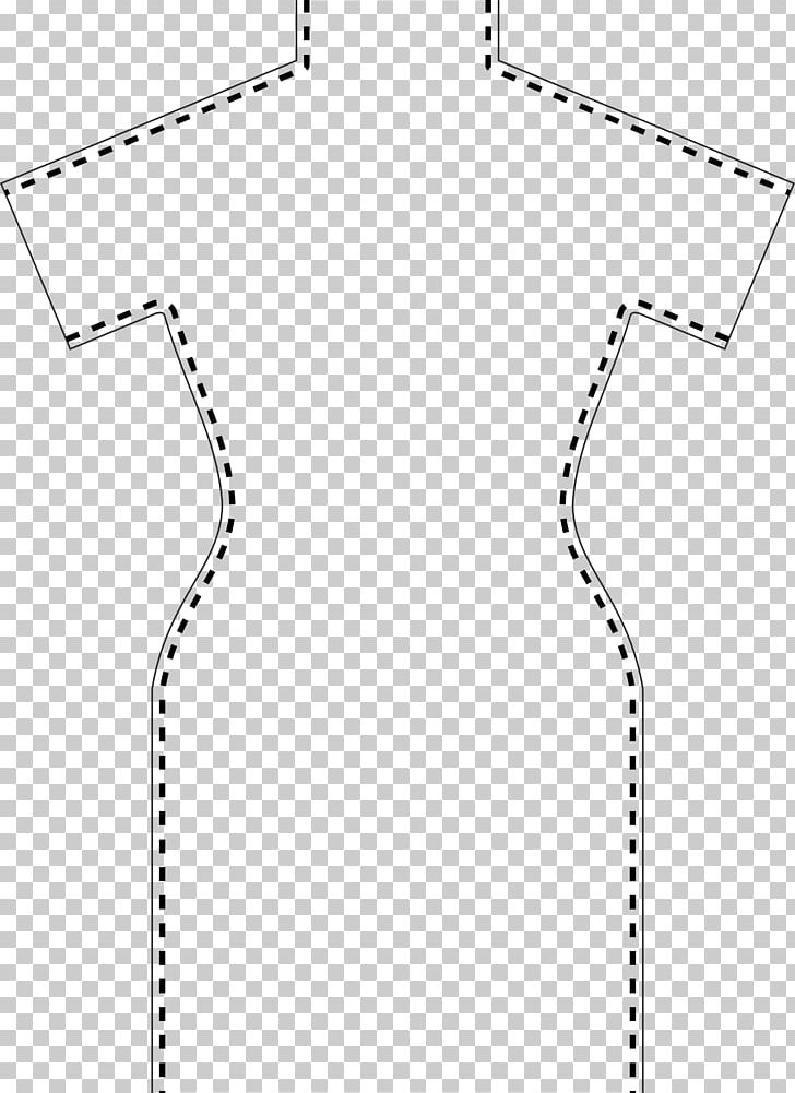 Dress Form Clothing T-shirt Paper PNG, Clipart, Angle, Area, Black, Black And White, Circle Free PNG Download