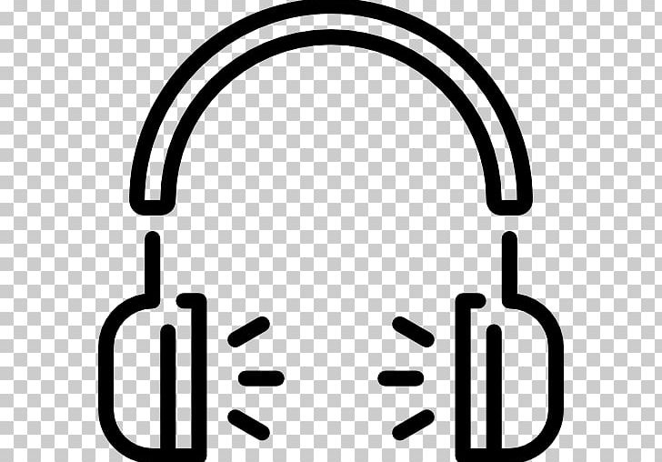 Headphones Computer Icons Sound PNG, Clipart, Area, Audio, Black And White, Computer Icons, Electronics Free PNG Download