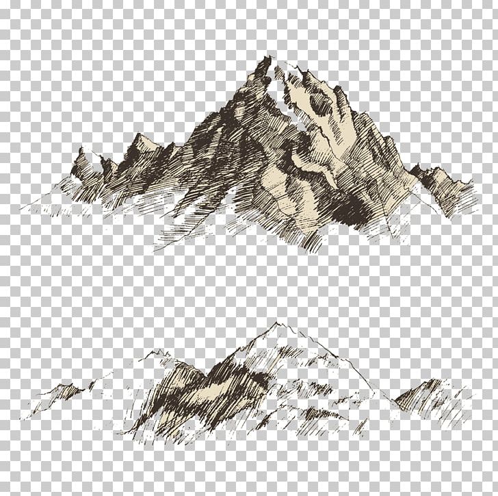 Drawing Mountain Sketch PNG, Clipart, Art, Big Cats, Carnivoran, Cartoon Mountains, Euclidean Vector Free PNG Download