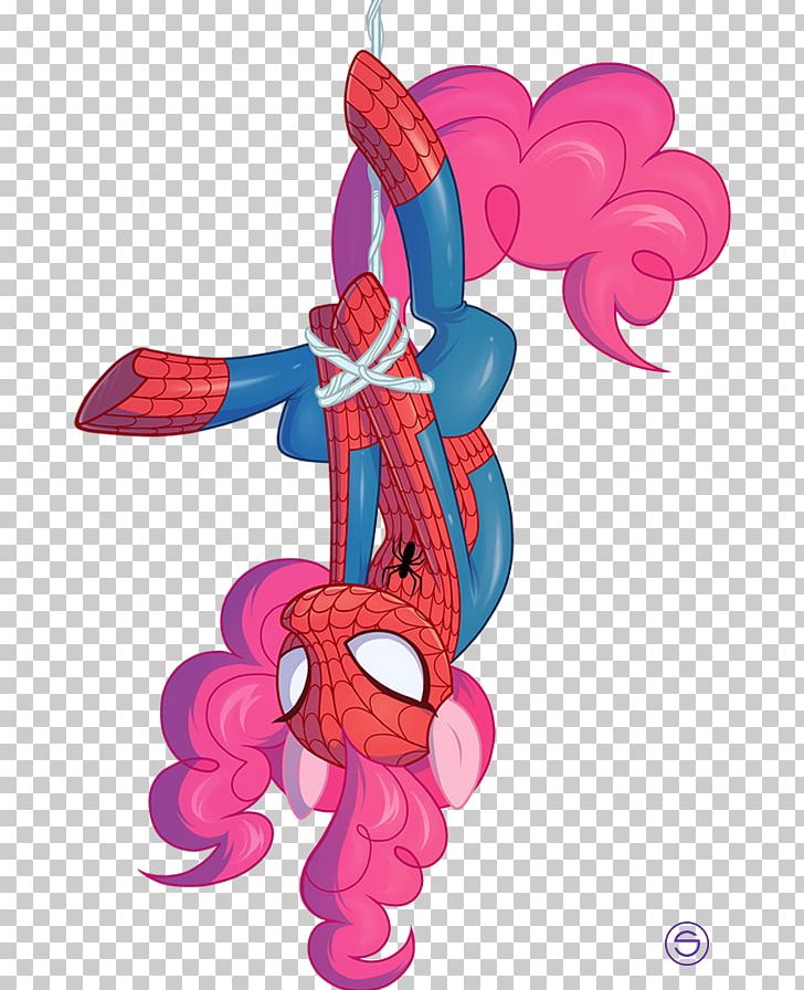 Spider-Man My Little Pony Pinkie Pie Fluttershy PNG, Clipart, Art, Cartoon, Deviantart, Drawing, Equestria Free PNG Download