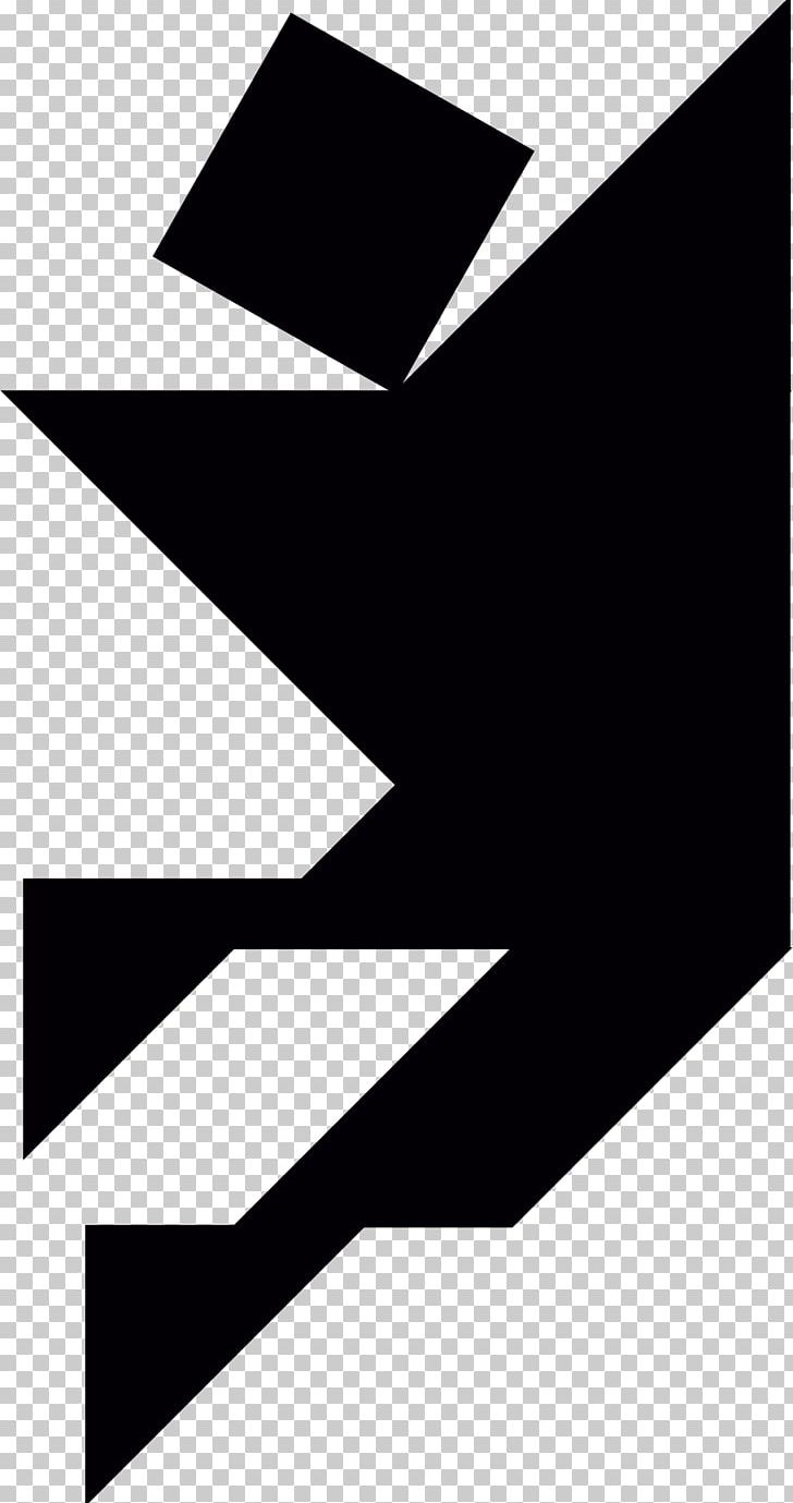 Tangram Puzzle Silhouette PNG, Clipart, Angle, Black, Black And White, Brand, Computer Free PNG Download