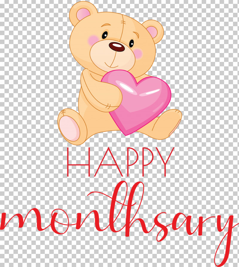 Happy Monthsary PNG, Clipart, Bears, Biology, Happy Monthsary, Meter, Science Free PNG Download