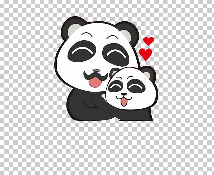 Giant Panda Cartoon Bear PNG, Clipart, Animals, Comics, Doubles, Encapsulated Postscript, Face Free PNG Download