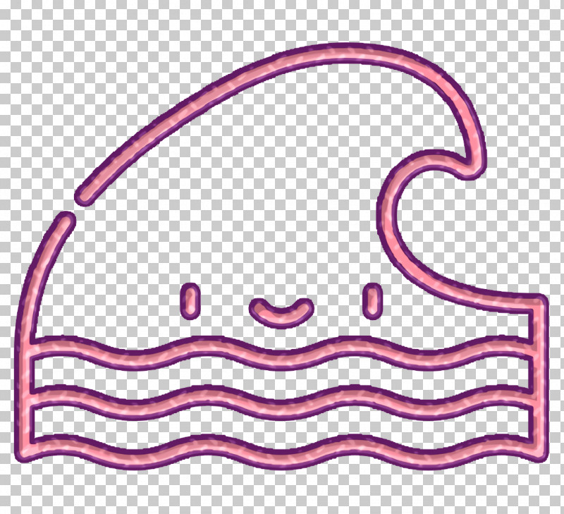 Wave Icon Tropical Icon PNG, Clipart, Line, Pink, Rectangle, Tropical Icon, Wave Icon Free PNG Download