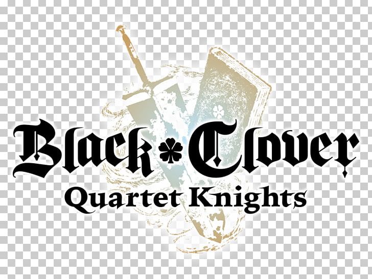Black Clover: Quartet Knights Logo PlayStation 4 Portable Network Graphics PNG, Clipart, Black Clover, Black Clover Enterprises, Black Clover Quartet Knights, Brand, Computer Font Free PNG Download