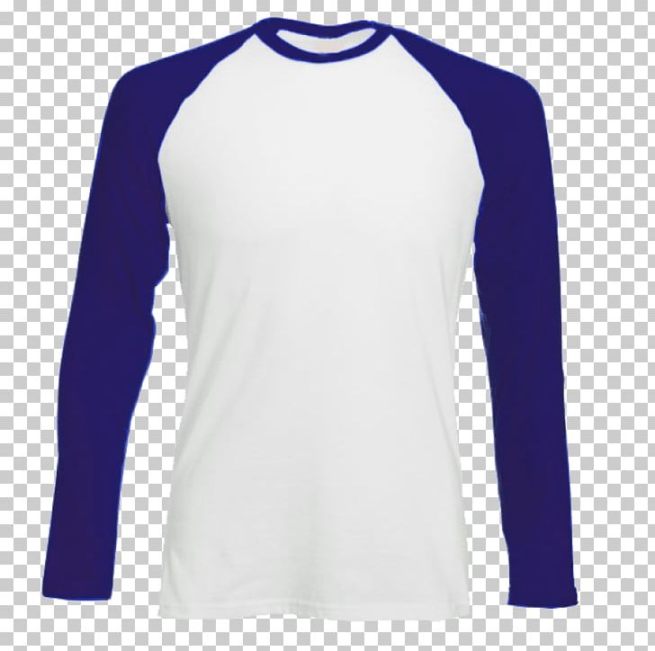 Long-sleeved T-shirt Hoodie Raglan Sleeve PNG, Clipart, Active Shirt, Blue, Clothing, Cobalt Blue, Electric Blue Free PNG Download
