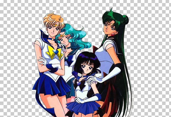 Sailor Moon Sailor Saturn Sailor Uranus Chibiusa Sailor Neptune PNG, Clipart, Anime, Artwork, Cartoon, Chibi, Costume Free PNG Download