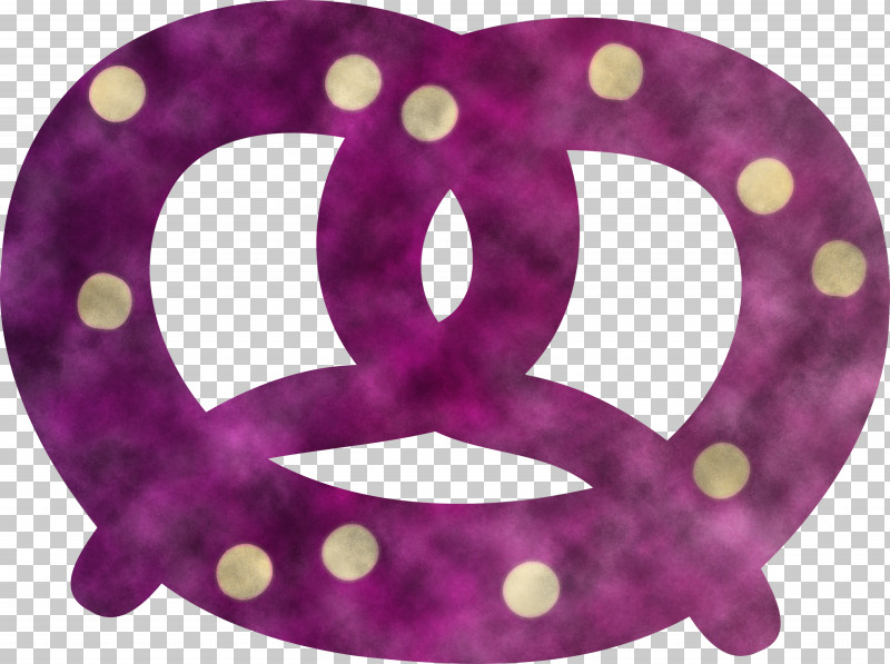 Pretzel Food PNG, Clipart, Circle, Food, Magenta, Pink, Pretzel Free PNG Download