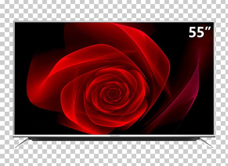 Skyworth 4K Resolution Television Set LCD Television Sharp Corporation PNG, Clipart, Computer Wallpaper, Flower, Internet, Lcd Television, Led Free PNG Download