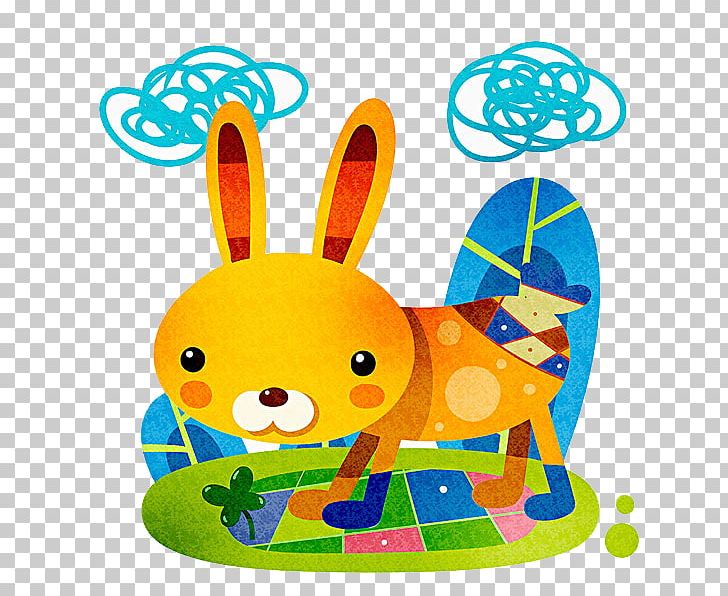 Easter Bunny European Rabbit Illustration PNG, Clipart, Adobe Illustrator, Animal, Animals, Color, Easter Egg Free PNG Download