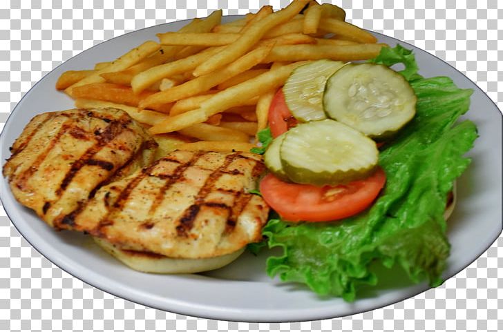 French Fries Full Breakfast Barbecue Chicken Vegetarian Cuisine Chicken Sandwich PNG, Clipart, American Food, Barbecue Chicken, Chicken As Food, Chicken Sandwich, Cuisine Free PNG Download