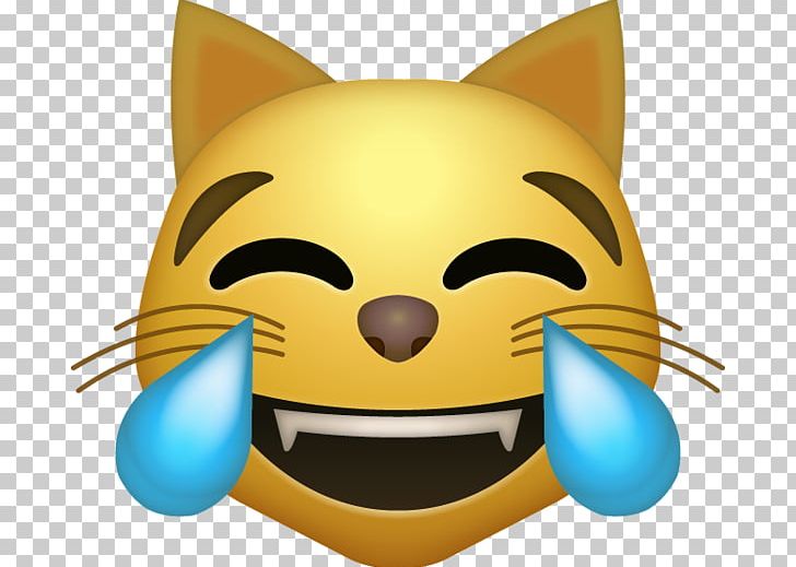 Cat Face With Tears Of Joy Emoji Smile IPhone PNG, Clipart, Animals,  Carnivoran, Cartoon, Cat, Cat