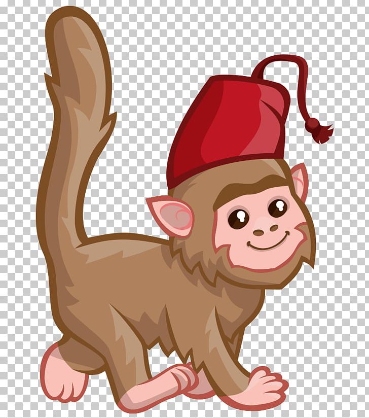 Monkey Drawing Hat PNG, Clipart, Adobe Illustrator, Animals, Carnivoran, Cartoon, Cartoon Animals Free PNG Download