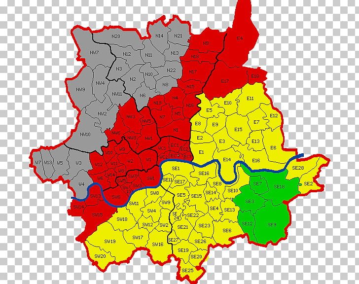 A-Z Postcode Map Of London. Postal Code PNG, Clipart, Area, London, London Map, Map, Postal Code Free PNG Download