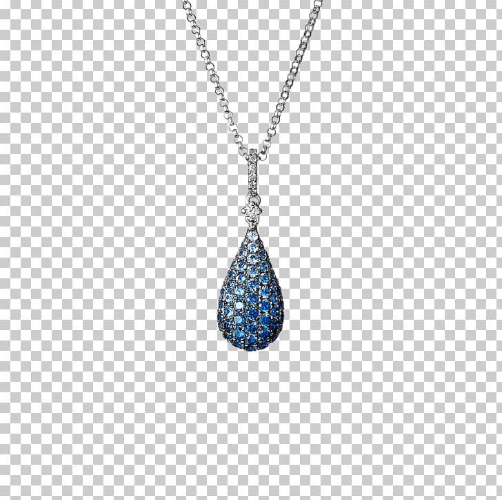 Locket Necklace Gemstone Silver Cobalt Blue PNG, Clipart, Blue, Body Jewellery, Body Jewelry, Chain, Cobalt Free PNG Download