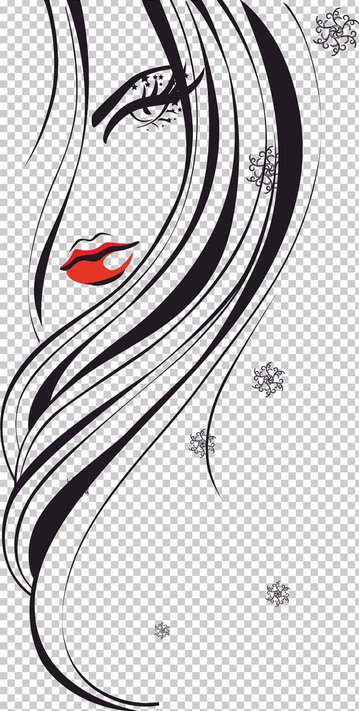 Woman Drawing PNG, Clipart, Art, Bird, Black, Black And White, Cartoon Free PNG Download