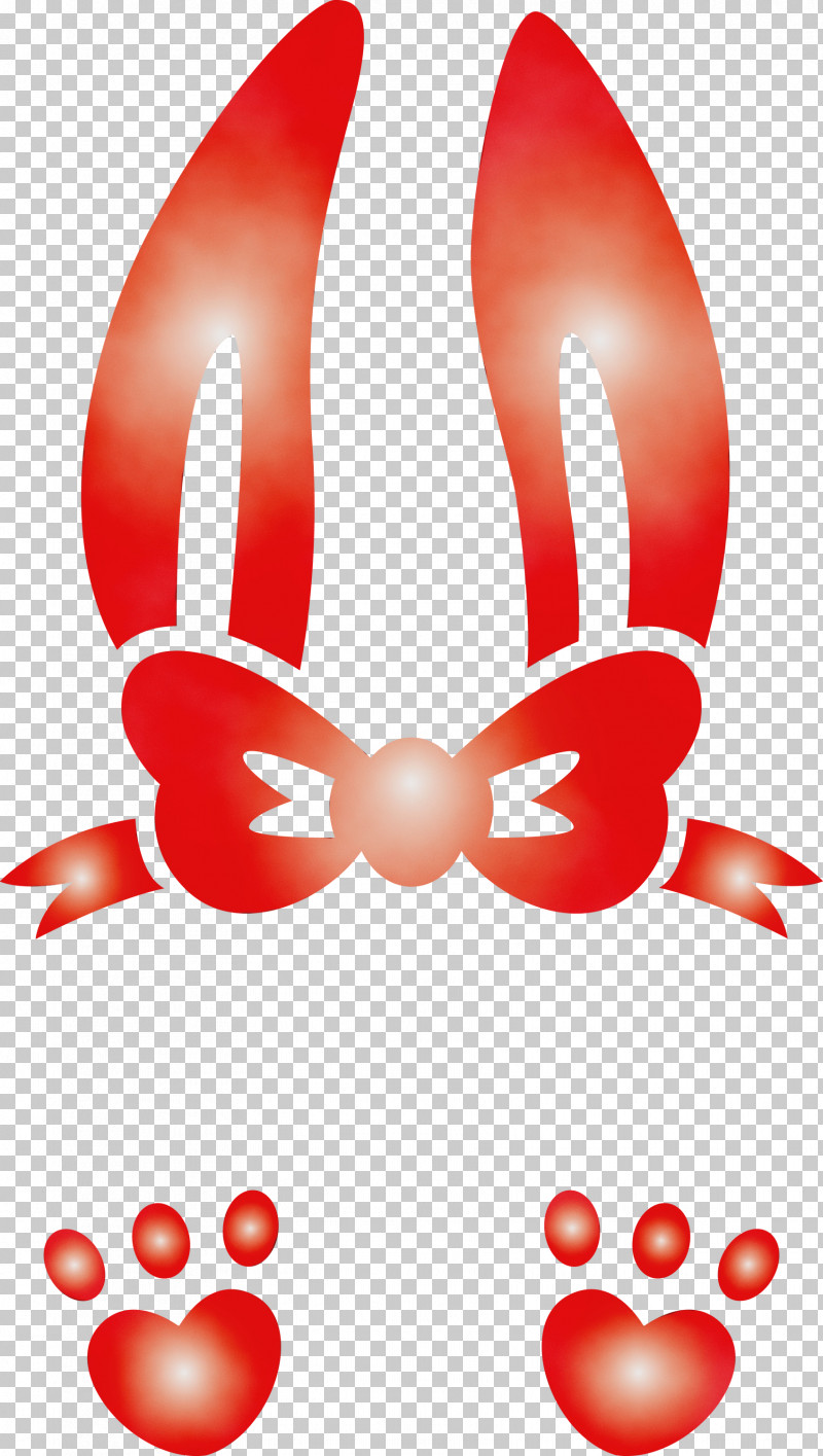 Red Material Property PNG, Clipart, Easter Bunny, Easter Day, Material Property, Paint, Rabbit Free PNG Download