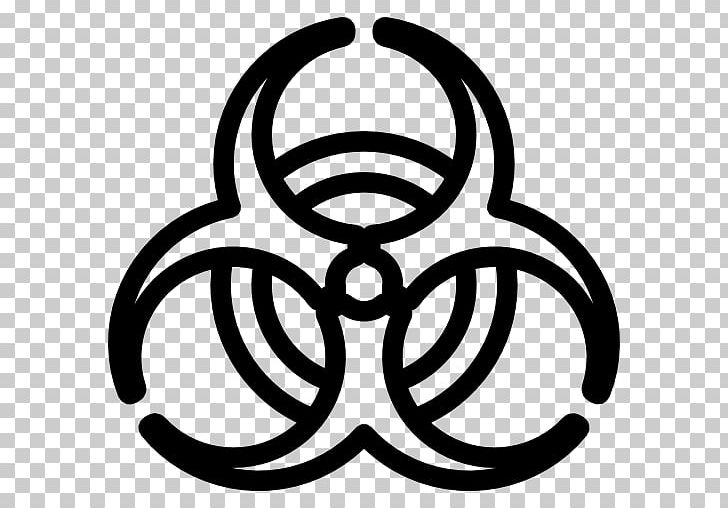Biological Hazard Computer Icons Symbol PNG, Clipart, Biological Hazard, Black And White, Circle, Computer Icons, Hazard Symbol Free PNG Download