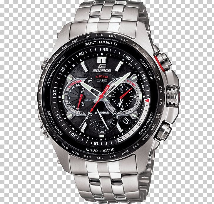 Casio Wave Ceptor Casio Edifice Watch PNG, Clipart, Brand, Casio, Casio Databank, Casio Edifice, Casio Wave Ceptor Free PNG Download