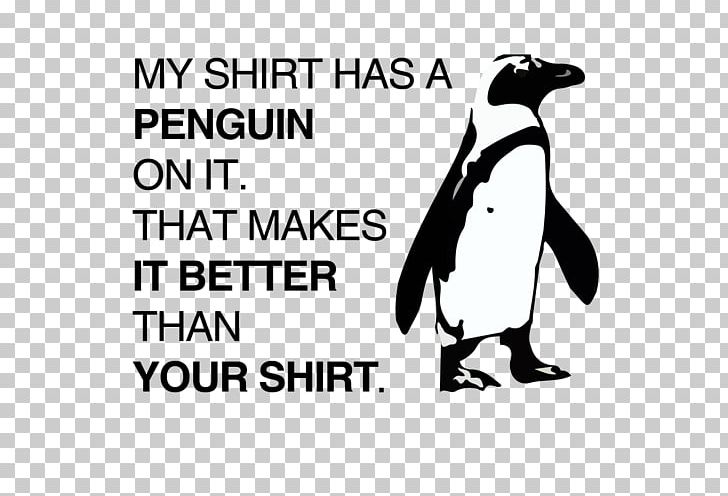 Original Penguin T-shirt Bird PNG, Clipart, Animals, Area, Beak, Better Off Dead, Better Than Pants Free PNG Download