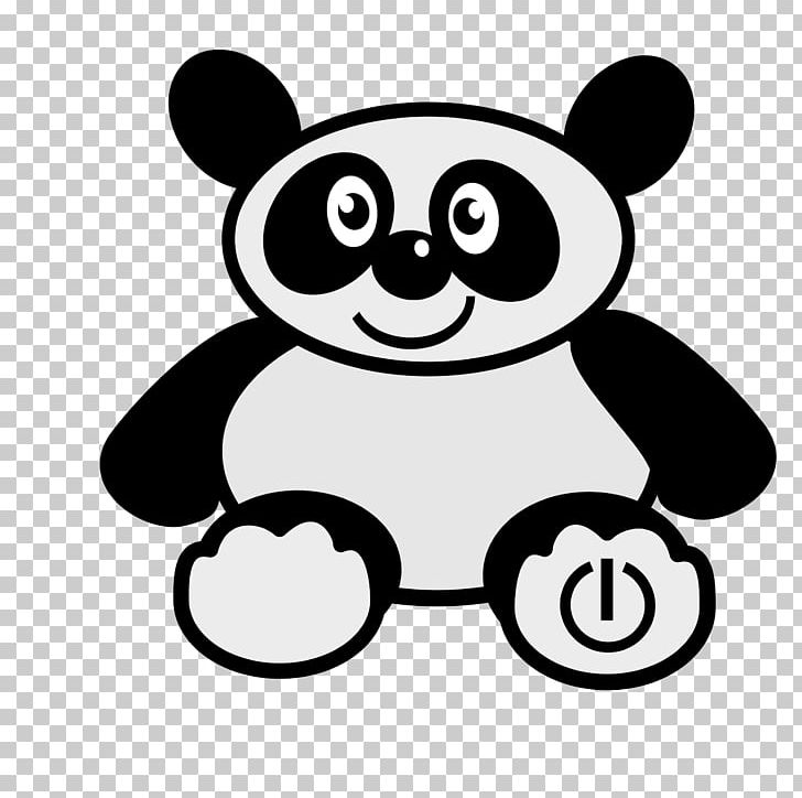Giant Panda Bear Cuteness Animal PNG, Clipart, Animal, Animals, Artwork, Bear, Black And White Free PNG Download