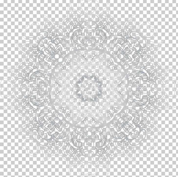 White Textile Circle Pattern PNG, Clipart, Black, Black And White, Breath, Circle Frame, Decorative Free PNG Download