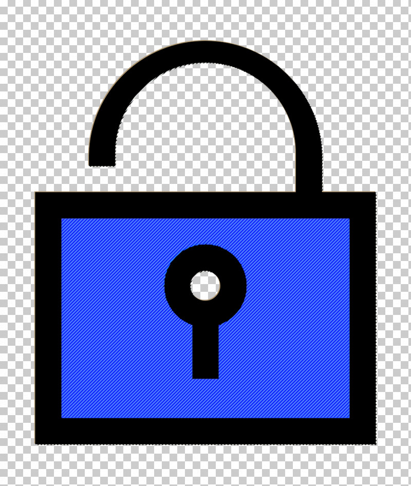 Lock Icon UI Icon PNG, Clipart, Circle, Electric Blue, Line, Lock Icon, Material Property Free PNG Download