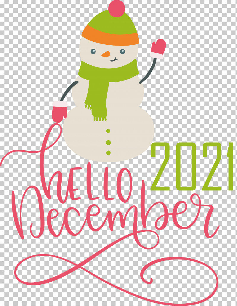 Hello December December Winter PNG, Clipart, Bauble, Character, Christmas Day, Christmas Tree, December Free PNG Download