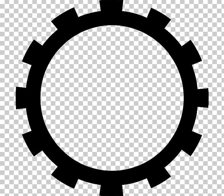 Gear Computer Icons PNG, Clipart, Artwork, Black, Black And White, Circle, Computer Icons Free PNG Download