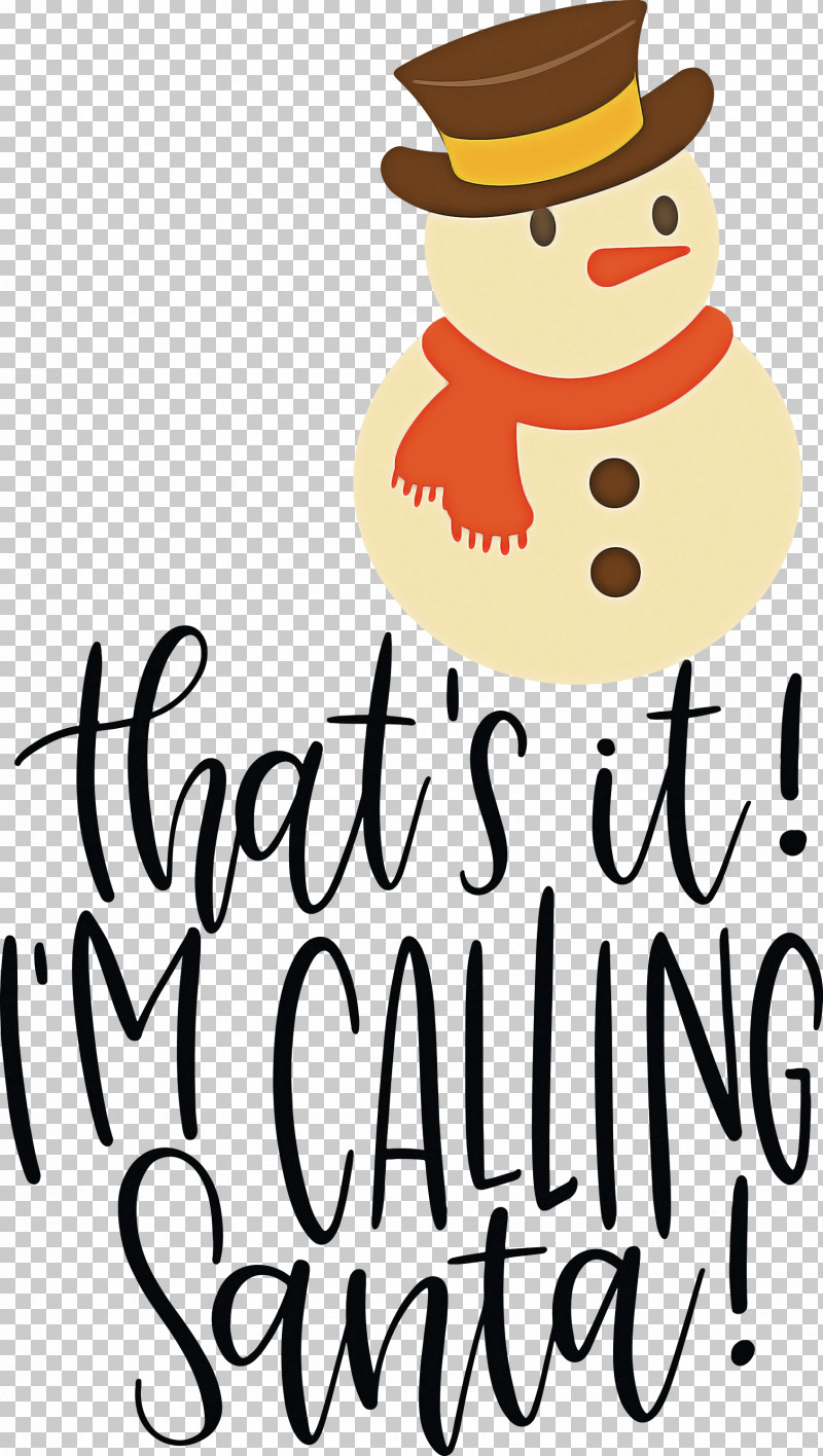 Calling Santa Santa Christmas PNG, Clipart, Calling Santa, Cartoon, Christmas, Geometry, Happiness Free PNG Download