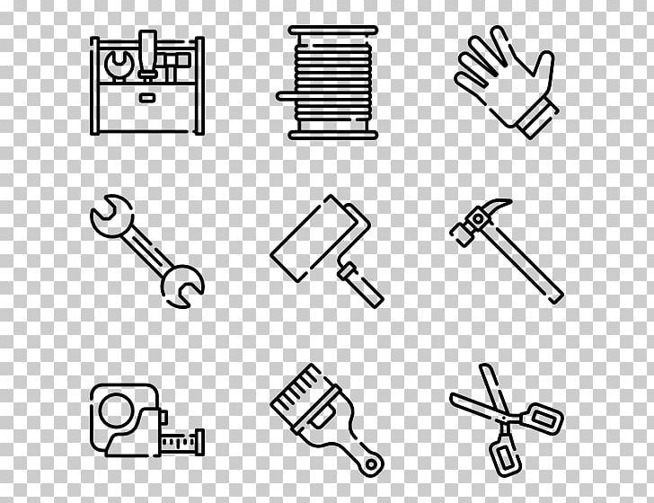 Encapsulated PostScript Computer Icons Tool Boxes PNG, Clipart, Angle, Area, Auto Part, Black, Black And White Free PNG Download