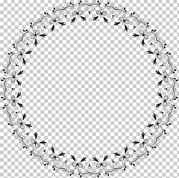 Crochet Doily Embroidery Pattern PNG, Clipart, Black And White, Body Jewelry, Circle, Crochet, Doily Free PNG Download