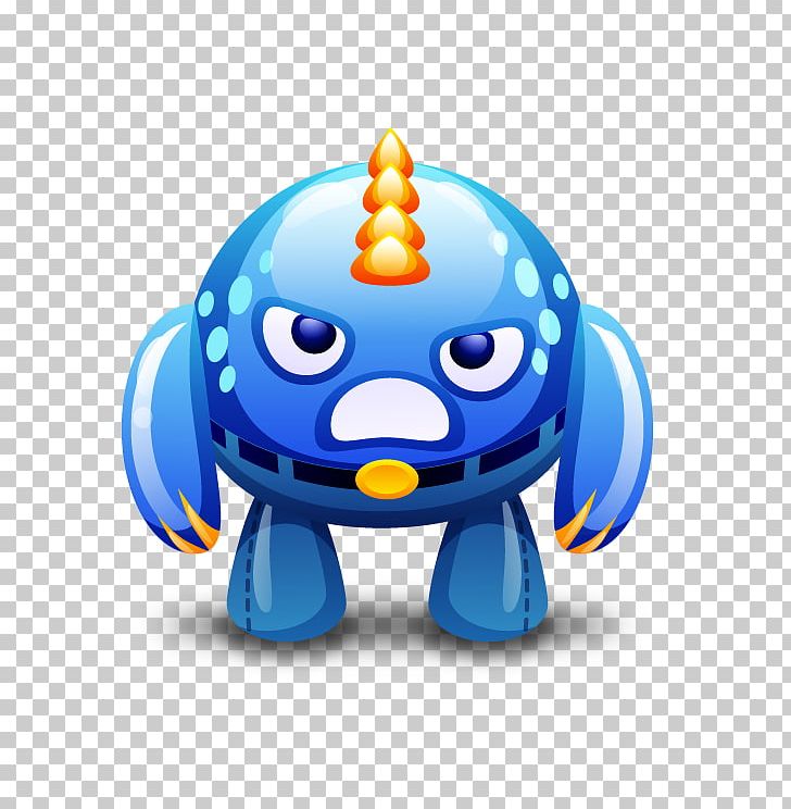 ICO Monster Icon PNG, Clipart, Blu, Blue, Blue Abstract, Blue Background, Blue Border Free PNG Download